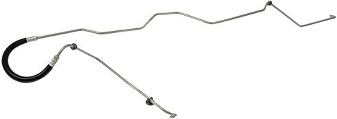 Transmission Cooling Line - Auxiliary Cooler (Driver) to Transmission Transmission Oil Cooler Hose Assembly 1PC Compatible with Chevrolet Express 2500 2004-2008 Replaces 15230701 in Saudi Arabia
