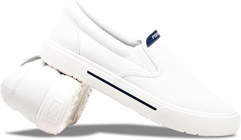 Men’s Sunbrella Canvas Slip-On Shoes – Water-Resistant, Colorfast and Stain-Resistant Boat Shoes – Lightweight Casual Deck and Fishing Slip-Ons in Saudi Arabia