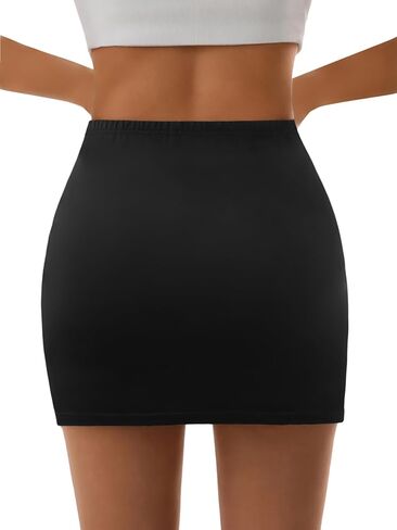 Avanova Women Bodycon التنانير القصيرة Skorts تنورة مثيرة قابلة للتمدد مع شورت تحت السهرة in Kuwait