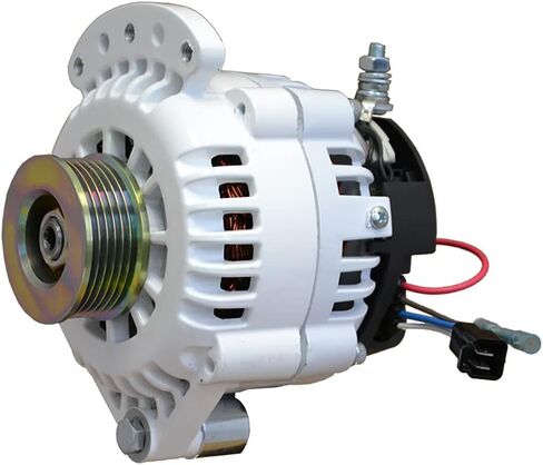 621-100-K6 - Aftermarket Replacement Alternator 100 AMP 12v 1-2 Inch Single Foot Spindle Mount K6 Pulley with Isolated Ground Compatible with Balmar in Saudi Arabia