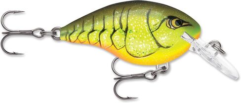 Rapala Dives-to 06 Chartreuse Rootbeer Crawdad in Saudi Arabia