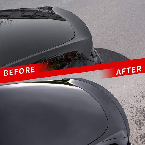 Xipoo Spoiler Compatible with Tesla Model Y Spoiler Original Rear Spoiler Wing Lip Replacement for 2020 2021 2022 2023 Tesla Model Y Accessories(Matte Black) in Kuwait