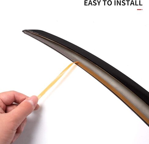 Xipoo Spoiler Compatible with Tesla Model Y Spoiler Original Rear Spoiler Wing Lip Replacement for 2020 2021 2022 2023 Tesla Model Y Accessories(Matte Black) in Kuwait