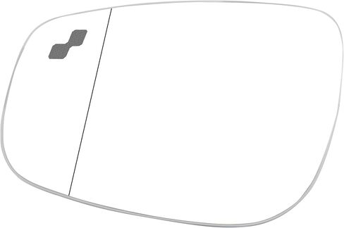 Dasbecan Passenger Right Side Mirror Glass Compatible with MAZDA CX-5 CX5 2015 2016 with Heated & Blind Spot Detection Convex Mirror with Backplate Replaces KA0G-69-1G1 KA0G691G1 in Saudi Arabia