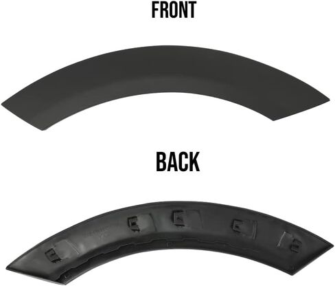 Fender Wheel Arch Cover Trim Compatible with 2002-2008 Mini Cooper Front Right Passenger Upper Side 51131505866 Black in Saudi Arabia