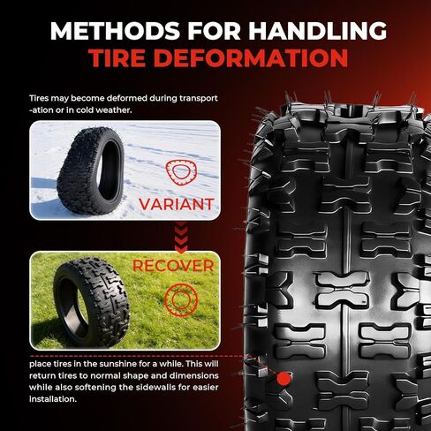مجموعة من إطارات 13x5-6 ATV UTV، إطارات 13x5x6 لجميع التضاريس، مصنفة بطبقتين، بدون أنابيب in Saudi Arabia