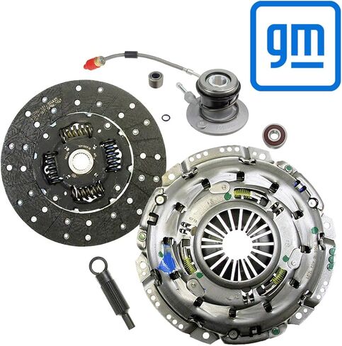 طقم القابض GM OEM 04516 مع دولاب الموازنة مع استبدال أسطوانة الرقيق لسيارة Chevy 1997-2004 Corvette Z06 5.7L OHV 8cyl LS1 LS6 (GM04516+FW167191-CK) in Saudi Arabia