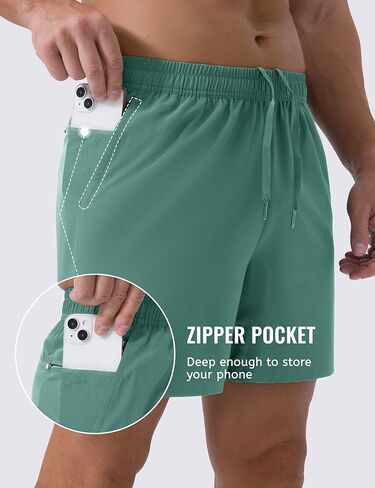 Men’s Running Shorts 5" Quick Dry Athletic Shorts for Men Lightweight Gym Shorts in Saudi Arabia