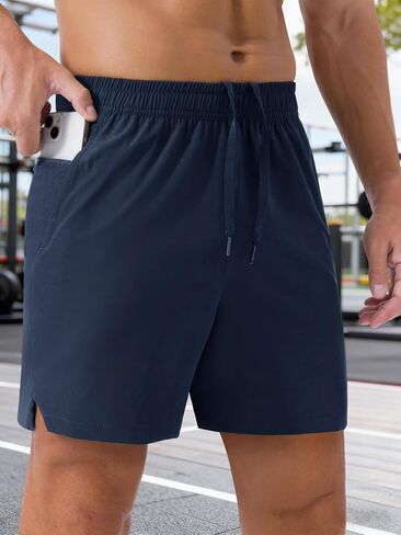Men’s Running Shorts 5" Quick Dry Athletic Shorts for Men Lightweight Gym Shorts in Saudi Arabia