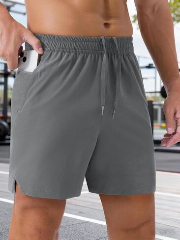 Men’s Running Shorts 5" Quick Dry Athletic Shorts for Men Lightweight Gym Shorts in Saudi Arabia