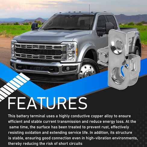 926-603 مجموعة أطراف البطارية الإيجابية والسلبية المتوافقة مع Ford Super Duty F-250 F-350 F-450 Silverado 2500 3500 يستبدل BT4Z-14450-SD BT4Z-14450-BA in Saudi Arabia
