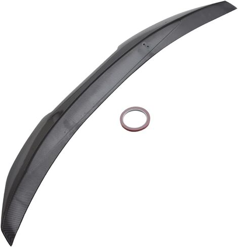 جناح خلفي للسيارة متوافق مع 2010 2011 2012 2013 إنفينيتي G25 G35 G37 ذات 4 أبواب سيدان جناح خلفي شفة من ألياف الكربون مظهر PSM Style in Kuwait