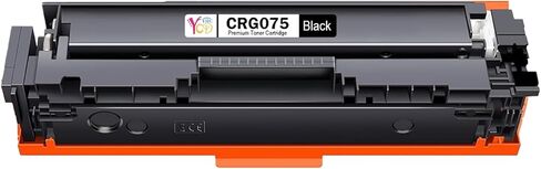 خرطوشة حبر CRG075 CRG-075 متوافقة مع طابعات Canon MF662CdW MF664Cdw MF665CdW MF667Cdw LBP646Cdw LB647Cdw، صفحات عالية الإنتاج (عبوتان أسودتان) in Kuwait
