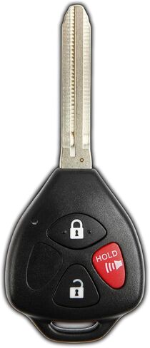 KeylessOption Key Fob Replacement for 2005 2006 2007 2008 2009 2010 2011 2012 2013 Scion TC IQ XD Toyota Yaris Remote, 3-Button MOZB41TG, Locksmith Required in Saudi Arabia