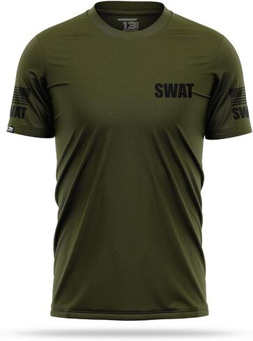 SWAT Men’s Performance Duty Shirt, Lightweight Breathable Stretch Uniform, Moisture-Wicking, Durable Fit in Saudi Arabia