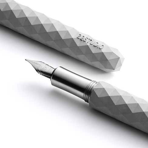 Polygon Fountain Pen Gift Set | Luxury Writing Pen with Smooth Ink Flow | Exclusive Handcrafted Pen | Premium Design for Professionals & Collectors | Ideal Gift for Writers (Dune) in Saudi Arabia