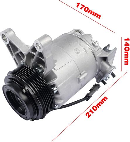 AC Compressor with Clutch Replacement for Chevy Impala 2006-2011 Malibu Monte Carlo Pontiac G6 2006 3.5L 3.9L 22692375 89019341 in Saudi Arabia