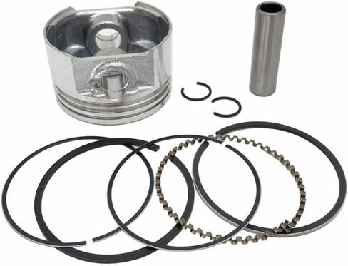 58mm Piston Ring Clip Pin Kit Compatible With EX13 EX13D 4.5HP 4 Stroke Engine Models(PISTON SET) in Saudi Arabia
