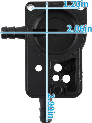 691896 Fuel Pump Body with 394502 Carburetor Rebuild Kit Fits 42E707-1631-01 42E707-1831-A1 42E707-2275-E1 460707-1107-01 491539 394502 491539 694056 For Oregon 49-070 For Stens 520-080 in Saudi Arabia