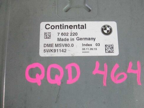 Engine ECM Control Module Sedan Fits 07-10 Compatible with BMW 323i 7 602 220 7602220 in Saudi Arabia
