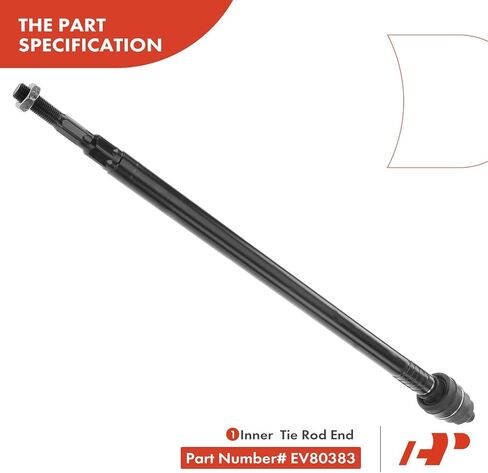 رف توجيه كهربائي ممتاز وترس ومجموعة نهاية قضيب ربط خارجي داخلي متوافق مع Honda CR-V CRV 2002 2003 2004 2005 2006، 2.4 لتر، مجموعة 5 قطع in Saudi Arabia