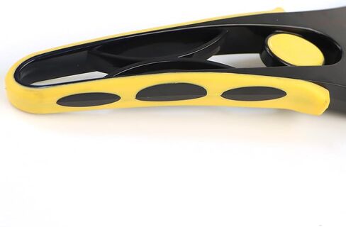 Ice Scraper for Cars, Windshield & Windows Cleaning from Frost and Ice, Lightweight and Portable car Accessories (Yellow) in Saudi Arabia