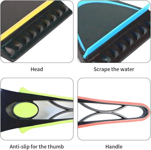 Ice Scraper for Cars, Windshield & Windows Cleaning from Frost and Ice, Lightweight and Portable car Accessories (Yellow) in Saudi Arabia