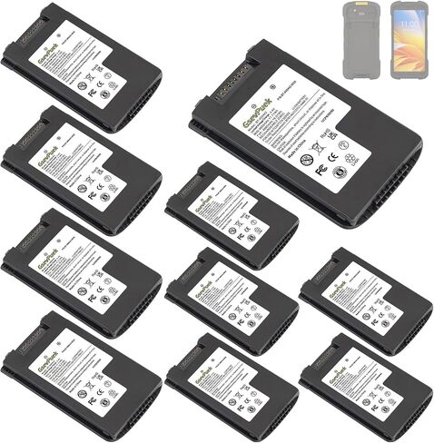 for Zebra TC53 Scanner Battery,BT-000442 Compatible withTC53 TC58 TC73 TC78 TC5301 Barcode Scanner.BTRY-NGTC5TC7-44MA-01 BT-000442-00,4680mAh Lithium ion (5PACK) in Saudi Arabia