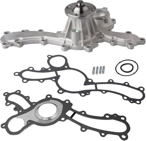 مجموعة مضخات المياه الاحترافية AUQDD AW6037 مع حشية مناسبة لـ (المحرك 4.0L V6 فقط) 2005-2011(TO 10/2010) Toyota Tundra /2003-2009 4Runner /2007-2009 FJ Cruiser /2005-2015 Tacoma in Saudi Arabia