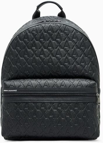 Armani Exchange Men's Liam Backpack, Black, One Size in Saudi Arabia