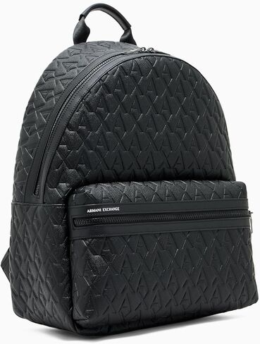 Armani Exchange Men's Liam Backpack, Black, One Size in Saudi Arabia