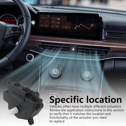 New 604-024 HVAC Blend Door Actuator for Chrysler Town & Country: 2008, 2009, 2010, 2011, 2012, 2013, 2014, 2015, 2016 in Kuwait