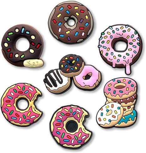 أرقام الأبجدية غائر الدببة كرة القدم التنس دونات الفاكهة السلام الحب سحر الأحذية لتمساح تسد الصنادل أساور الديكور in Kuwait