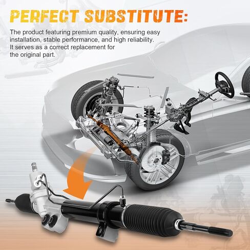 97-3023 Power Steering Rack and Pinion Compatible with Nissan Titan 2004-2015, Armada 2005-2015, Pathfinder Armada 2004 & Infiniti QX56 2004-2012, 5.6L, Replace OE 49001ZH50A, 973023, 26-3023 in Saudi Arabia