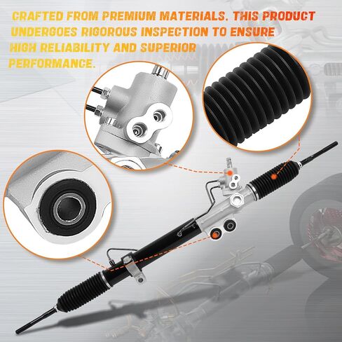 97-3023 Power Steering Rack and Pinion Compatible with Nissan Titan 2004-2015, Armada 2005-2015, Pathfinder Armada 2004 & Infiniti QX56 2004-2012, 5.6L, Replace OE 49001ZH50A, 973023, 26-3023 in Saudi Arabia