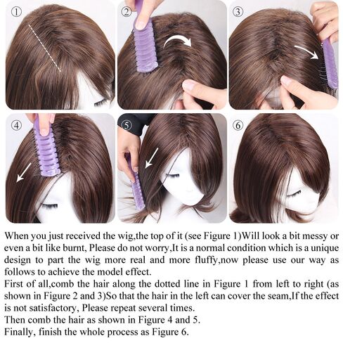 HAIRCUBE Brown Wigs for Women Charming Long Curly Heat Resistant Fibre Synthetic Wig in Kuwait