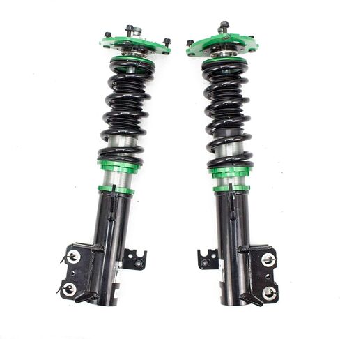 Rev9 R9-HS2-066_1 Hyper-Street II Coilover Suspension Lowering Kit, Mono-Tube Shock w/ 32 Click Rebound Setting, Full Length Adjustable, compatible with Toyota Corolla (E130) 2003-08 in Saudi Arabia