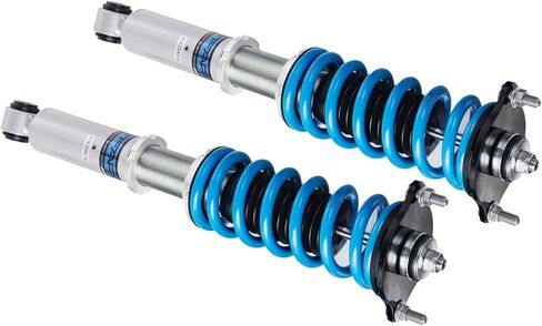 FAPO PS+ Coilovers لـ Mitsubishi Galant 1994-2003، لـ Mitsubishi Eclipse 1995-1999، 16 مستوى تخميد قابل للتعديل ارتفاع أحادي الأنبوب لخفض مجموعات دعامة التعليق (أزرق) in Saudi Arabia