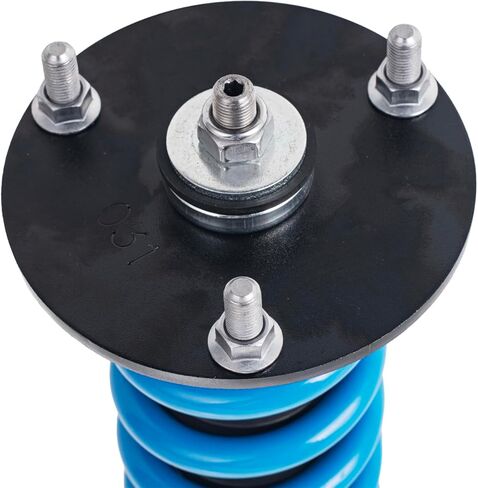 FAPO PS+ Coilovers لـ Mitsubishi Galant 1994-2003، لـ Mitsubishi Eclipse 1995-1999، 16 مستوى تخميد قابل للتعديل ارتفاع أحادي الأنبوب لخفض مجموعات دعامة التعليق (أزرق) in Saudi Arabia
