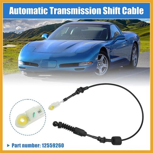 كابل ناقل الحركة الأوتوماتيكي لـ Corvette C5 1997-2002 مجموعة كابل التحكم في ناقل الحركة التلقائي مجموعة رافعة اختيار 12559260 استبدال in Saudi Arabia