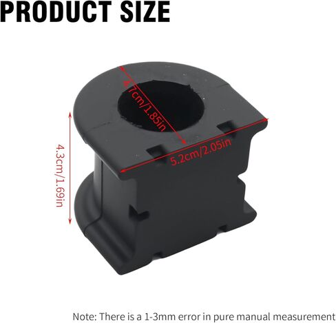 48815-35100 Front Sway Bar Bushing Kit, Replacement for Toyota 4Runner 2000-2002, Fits 4Runner Front Stabilizer Bar Bushings, Replaces OE 4881535100 in Saudi Arabia