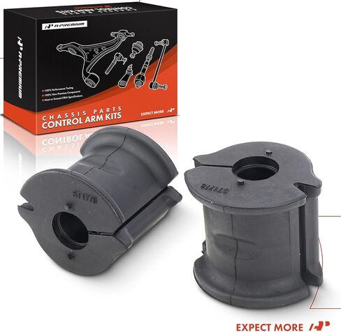مجموعة جلبة A-Premium 2 × من الأمام إلى الإطار، متوافقة مع Ford Escape 2005-2007 وMazda Tribute 2005-2006 وMercury Mariner 2005-2007 in Saudi Arabia