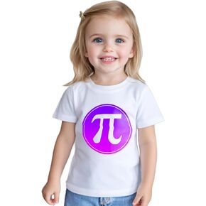 تي شيرت Pi Day للأطفال الصغار والأولاد والبنات Happy 3.14 Pie Day تي شيرت للأطفال ملابس علوية مضحكة جرافيك الرياضيات تي شيرت بأكمام قصيرة 2T-8Y in Kuwait