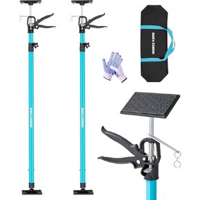 Steel Cabinet Jacks for Installing Cabinets, 3rd Hand Support System Load 154LB, Adjustable Support Pole Jack 21.2-45.2 in, Perfect for Cabinet Lift Installation Tools, Quick Support Rod, 2-Pack in Kuwait