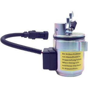 1pc Engine Fuel Shut Off Solenoid 0428-7583 0428-7116 12V/24V Diesel Generator Parts(24V) in Kuwait