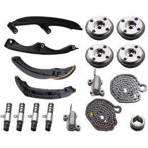 Timing Chain Guides Tensioners and Solenoids Kit for 3.5L V6 Gas Engine Compatible with Part Numbers HL3Z6268A HL3Z6B274A in Kuwait