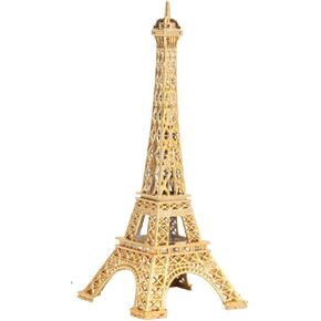 تمثال برج إيفل، ديكور نموذج معماري رومانسي لباريس، مجموعات بناء ديكور برج فرنسا المعدني، مجموعات بناء نموذج برج إيفل لتزيين المنزل (الحجم: 15 سم/5.9 بوصة) in Kuwait