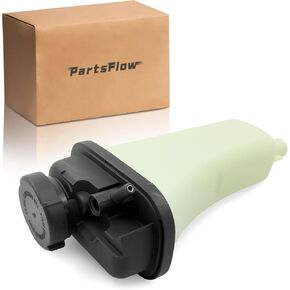 PartsFlow 603-281 خزان خزان سائل تبريد المحرك مع غطاء متوافق مع 1992-2000 BMW Z3/323i/323is/328i/328is/M3/528i/325i/325is 17111723520 in Kuwait