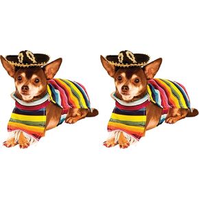 زي روبيز التنكري وقبعة الحيوانات الأليفة، متعدد الألوان، رقبة متوسطة 14.5 محيط 20 ظهر 15 أمريكي in Kuwait