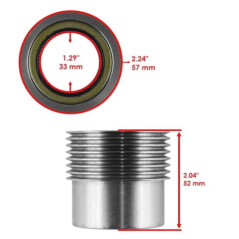 Caltric Primary Clutch One Way Bearing with Washer and Spacer Compatible with Polaris 1520231 5131646 in Saudi Arabia